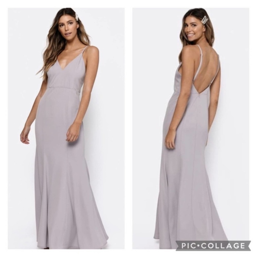 NWT Tobi Wild Thoughts Maxi Dress - Grey
